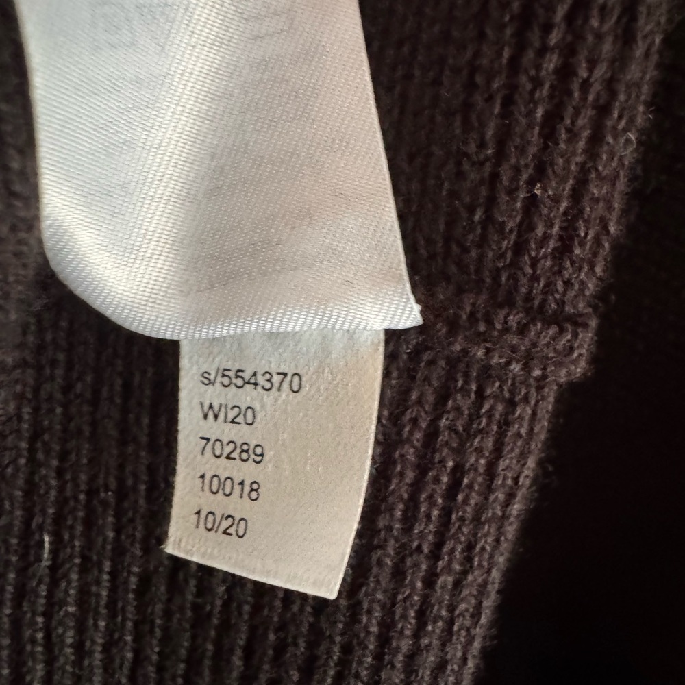 Ann Taylor Factory Black Ribbed Knit Sweater Top Size M Oversized Relaxed  Fit - Picture 5 of 6